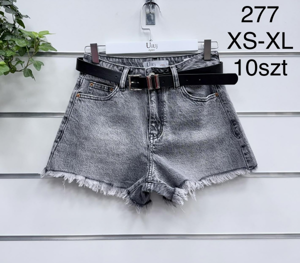 Szorty damskie jeans Roz XS-XL, 1 Kolor .Paczka 10 szt